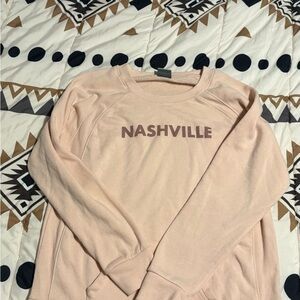 MV Sport Peach Crew Neck Sweater